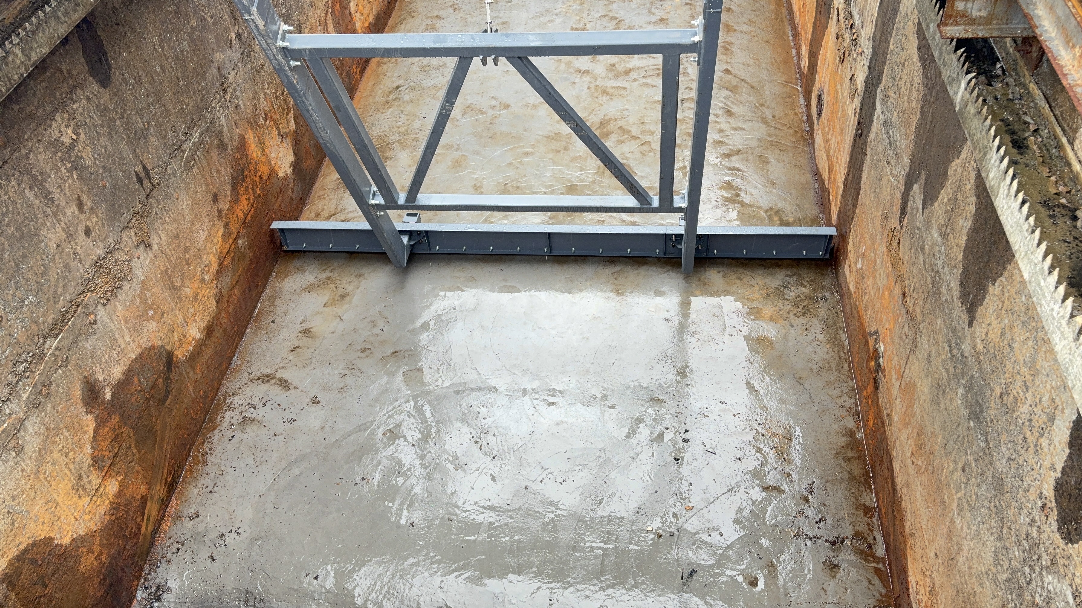 Mencelup dan mencetak pengubahsuaian projek rawatan air sisa